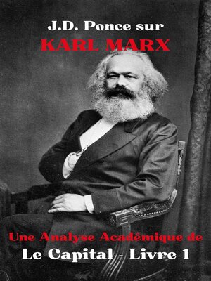 cover image of J.D. Ponce sur Karl Marx